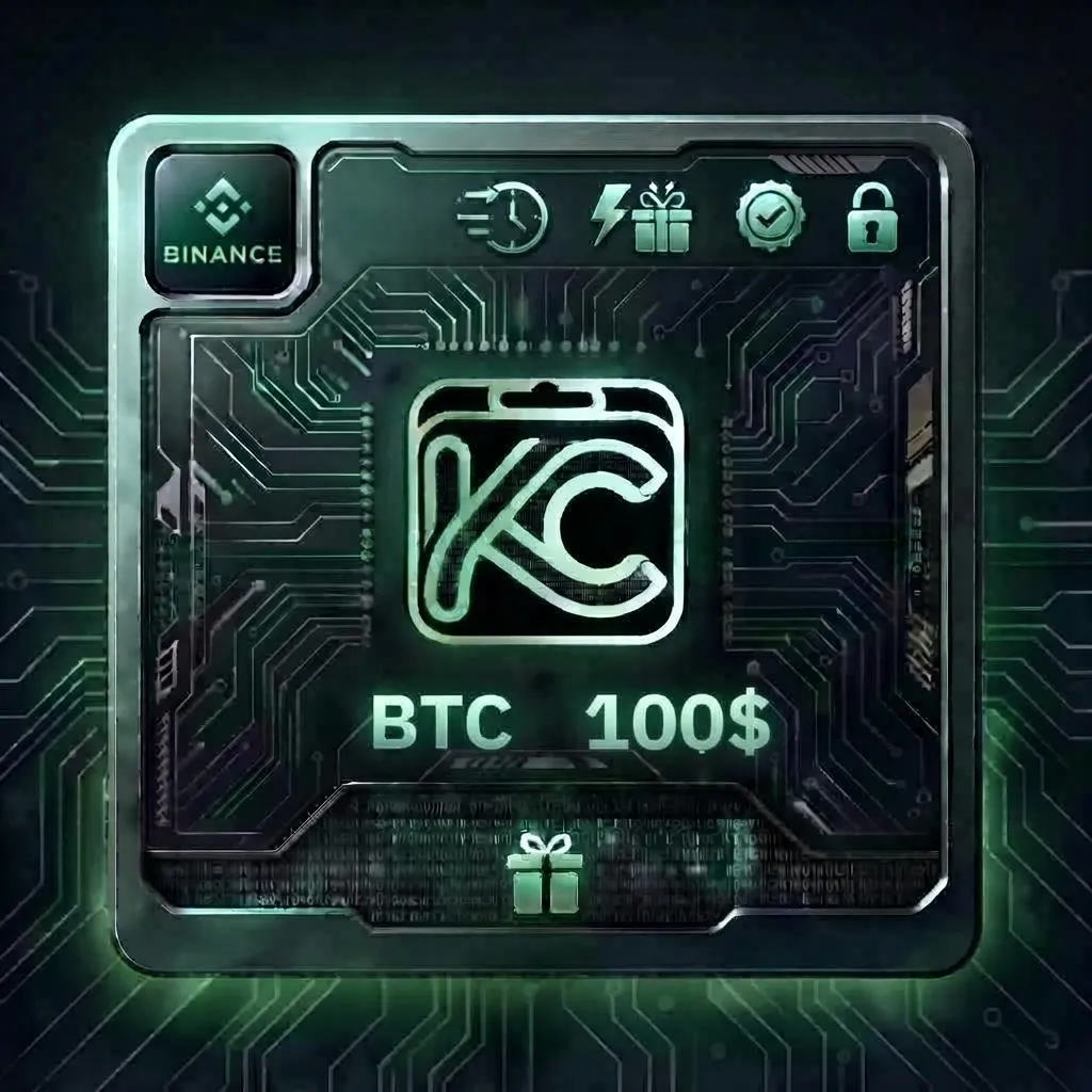 بطاقة هدايا بينانس BTC 100 دولار