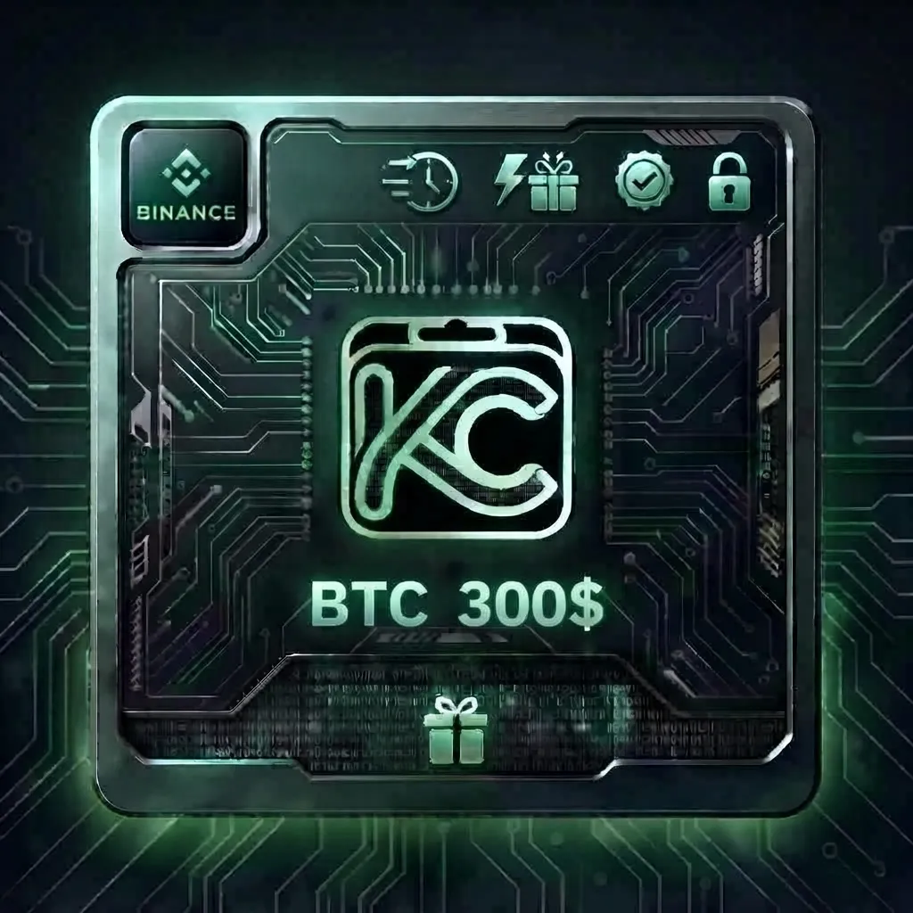 بطاقة هدايا بينانس BTC 300 دولار