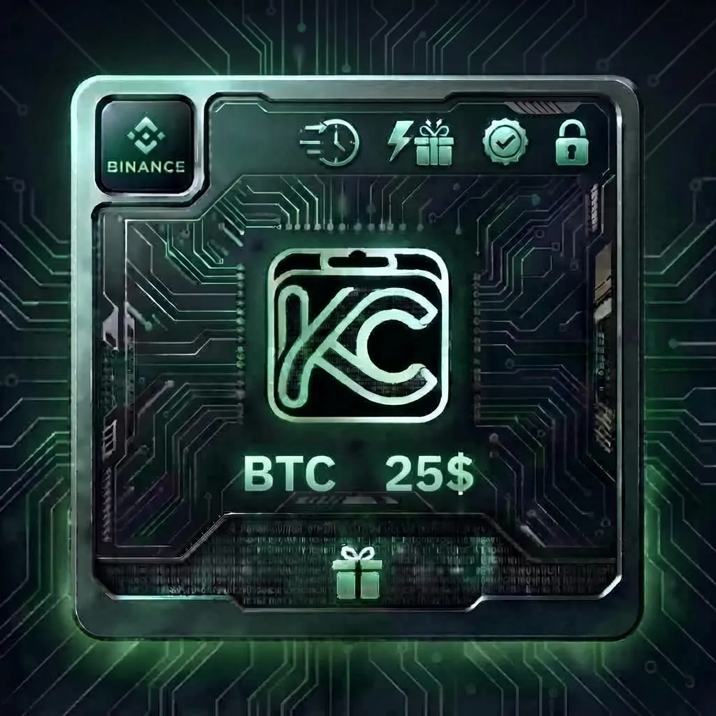 بطاقة هدايا بينانس BTC 25 دولار