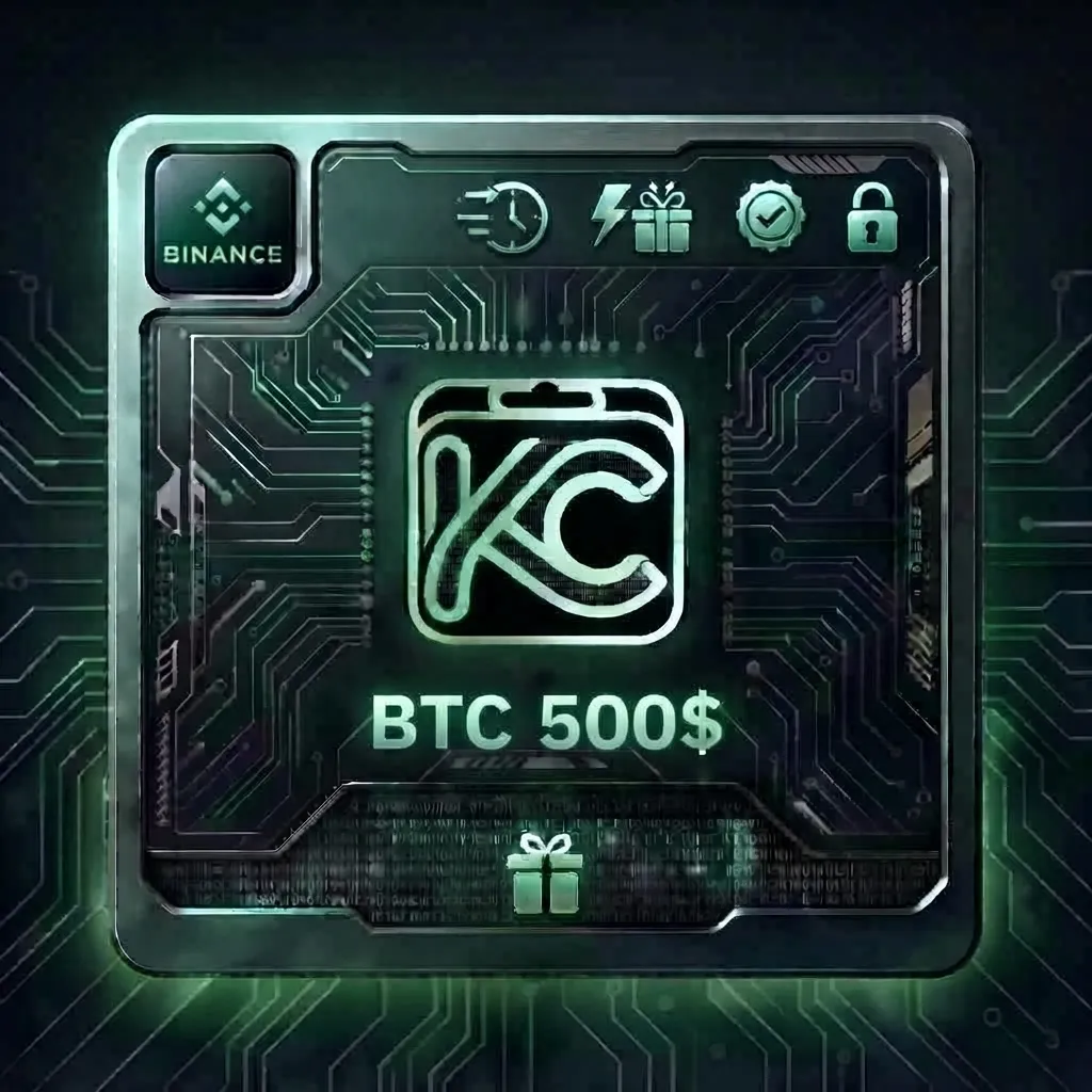 بطاقة هدايا بينانس BTC 500 دولار