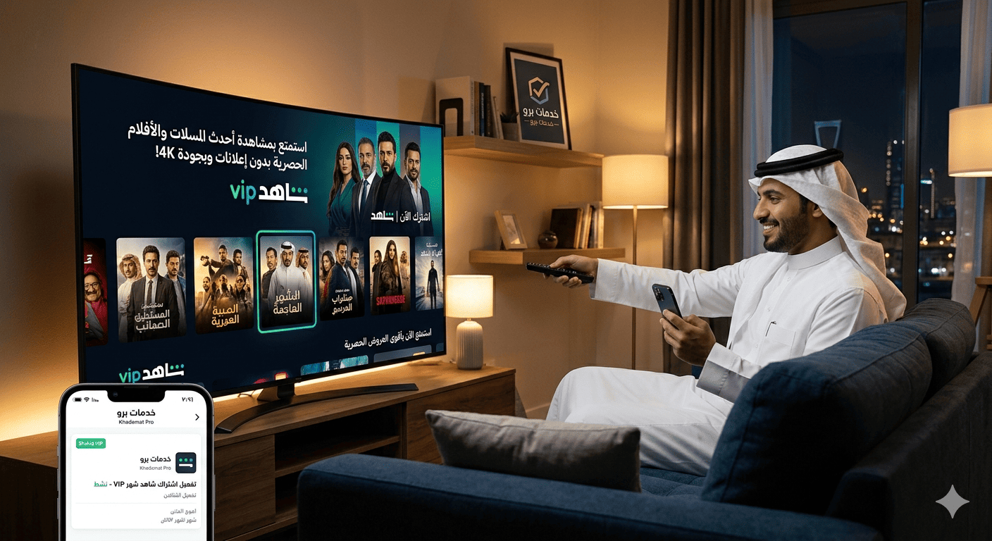 اشتراك شاهد شهر vip شهر